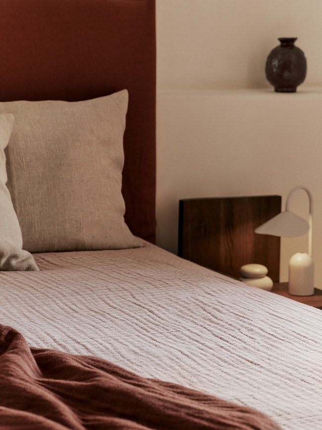 Fino Couvre-lit 250 x 240 cm, vert-beige