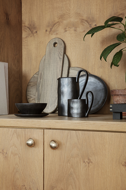 Flow Bowl black - Ferm Living 110236101