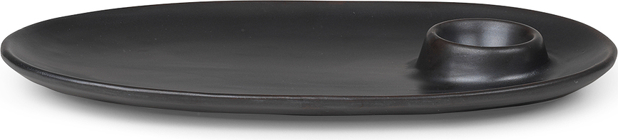 Flow Πιάτο πρωινού, μαύρο