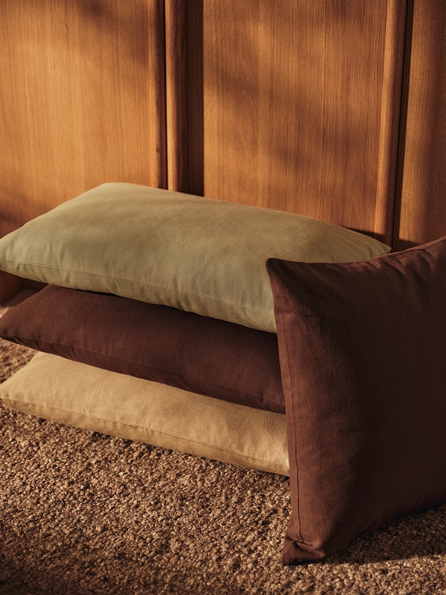 Fodera per cuscino Sen 40 x 60 cm, verde chiaro