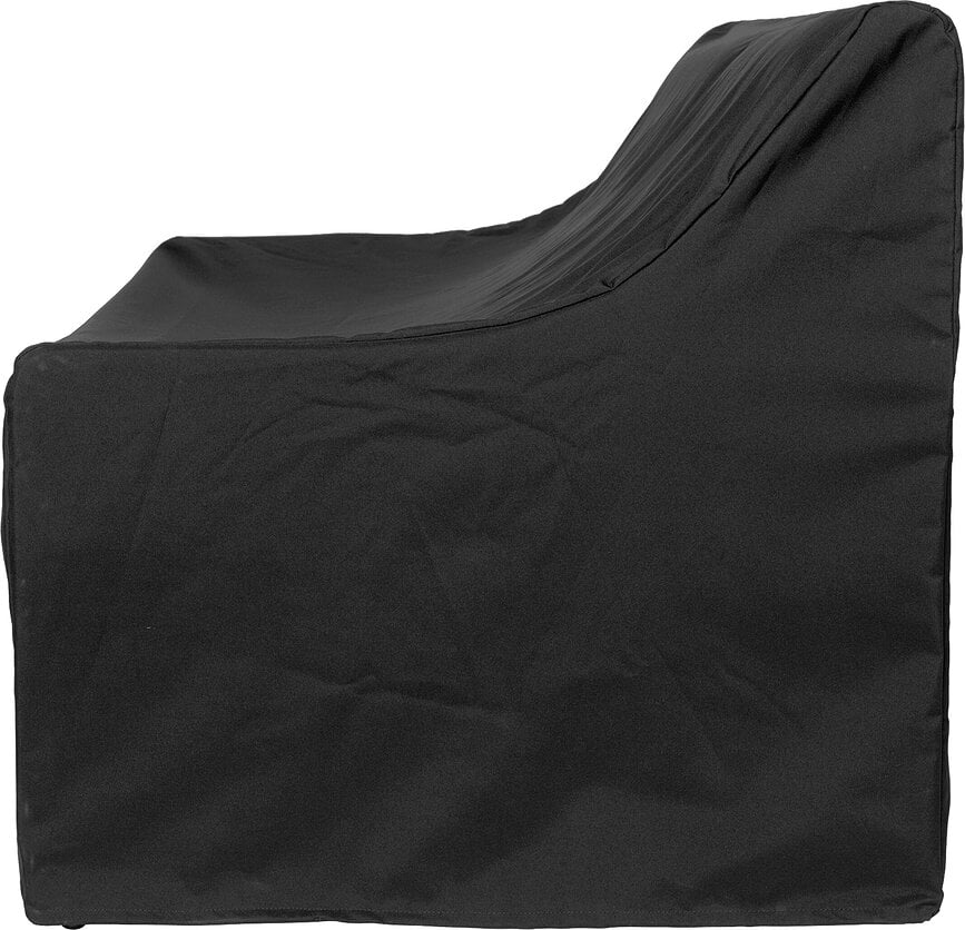 Funda protectora para sillón o sofá de jardín Desert 3, negra