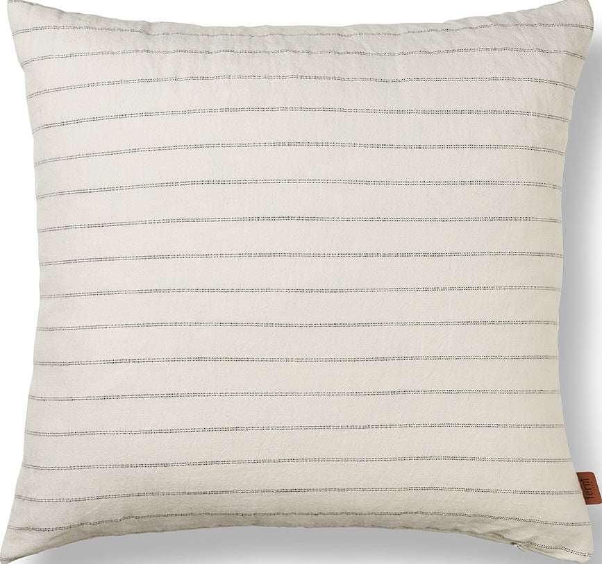 Grand Dekorativna blazina, s črtami, lomljeno bela