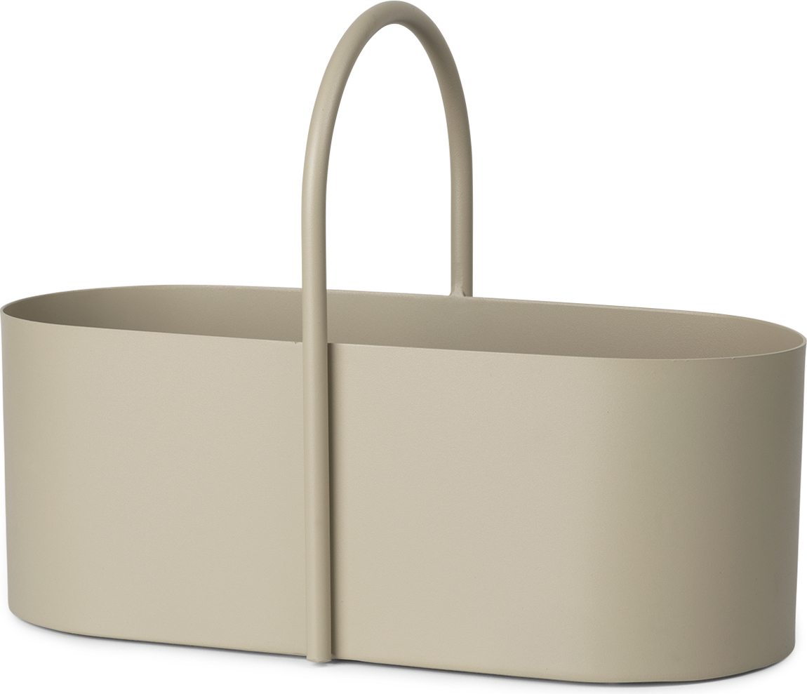 Grib Organizer mit Griff beige