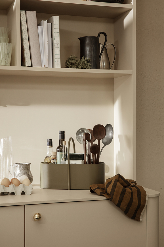 Grib Οργανωτής με λαβή, μαύρος