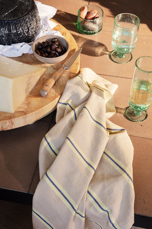 Hale Kuhinjska Krpa prugasta plava