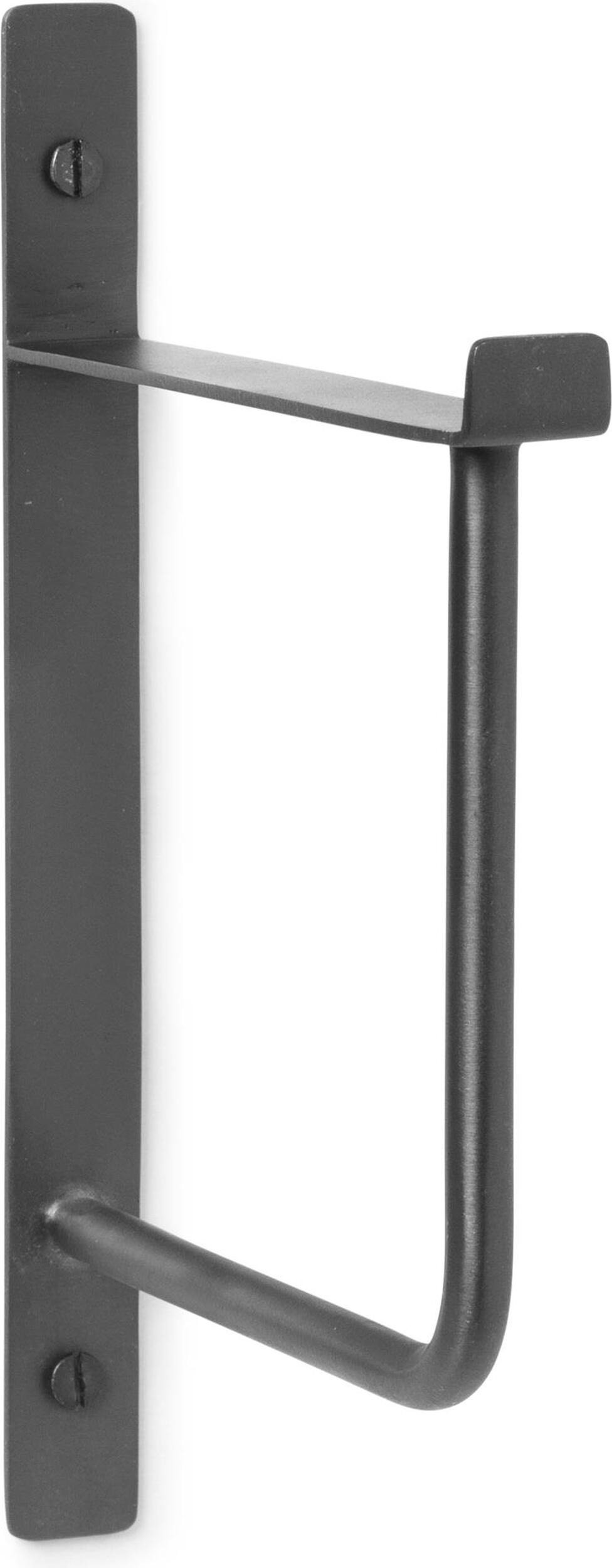 Hang Wandaufhänger Schwarzmessing