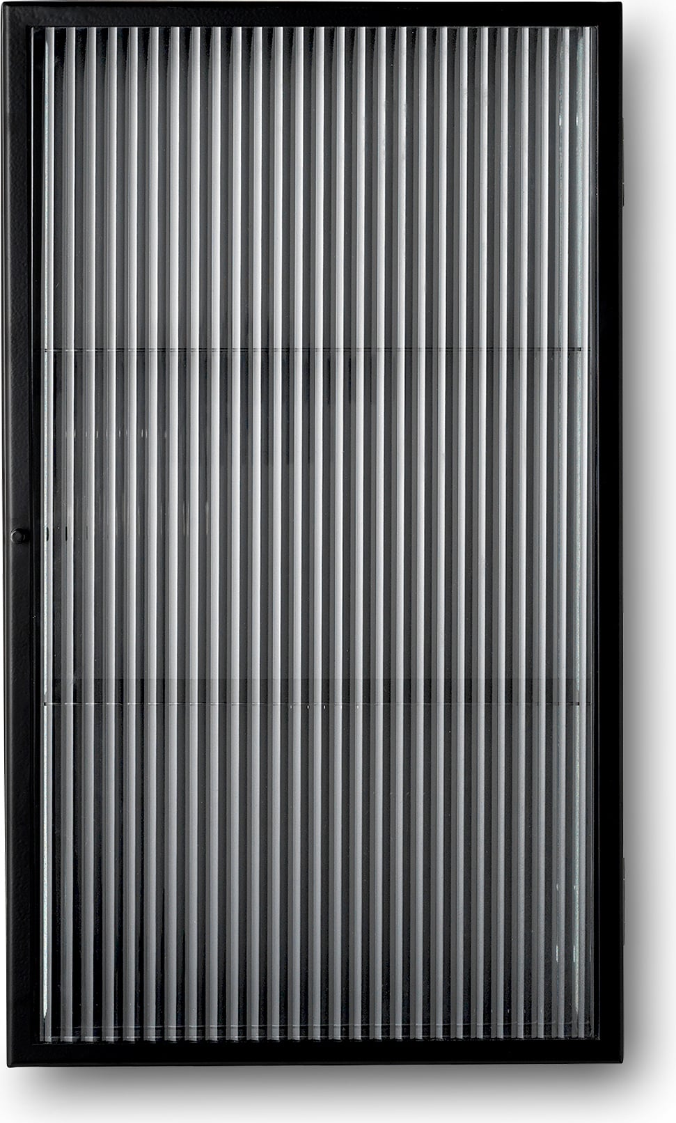 Haze Schrank schwarz aus Glas