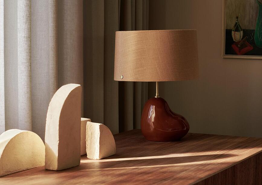 Hebe Lampe petite, blanche