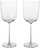 Host Verres à Vin Rouge, transparents, Lot de 2