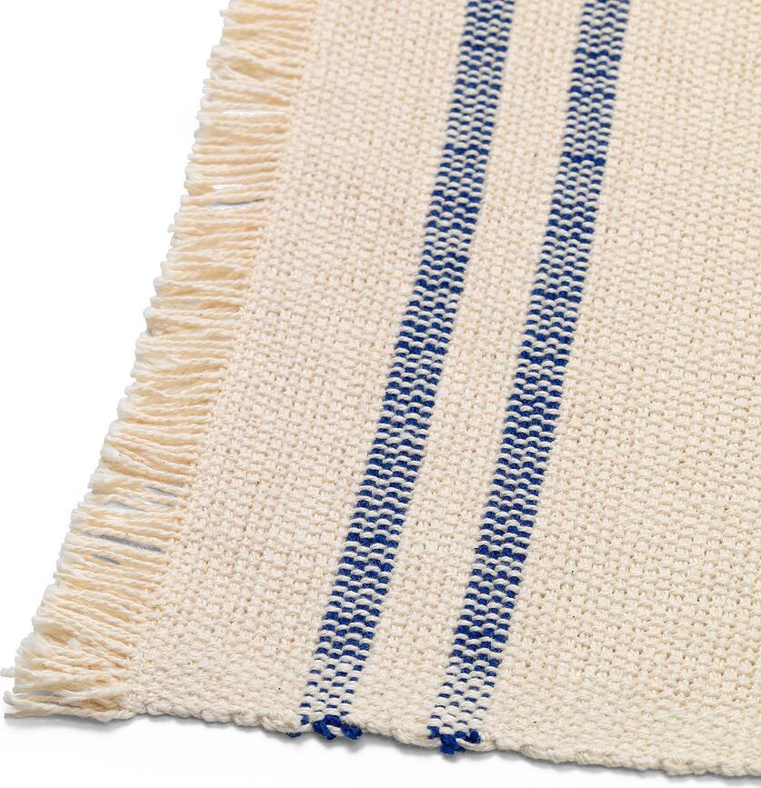 Mantel Individual Savor, 50 cm, blanco y chocolate