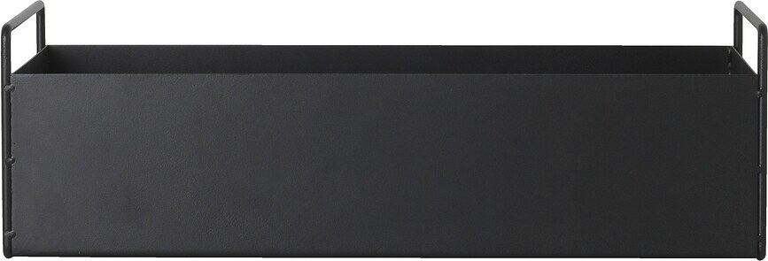 Jardinera Plant Box, pequeña, negra