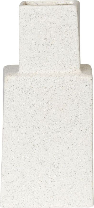 Jarrón Koa, 29 cm, blanco roto