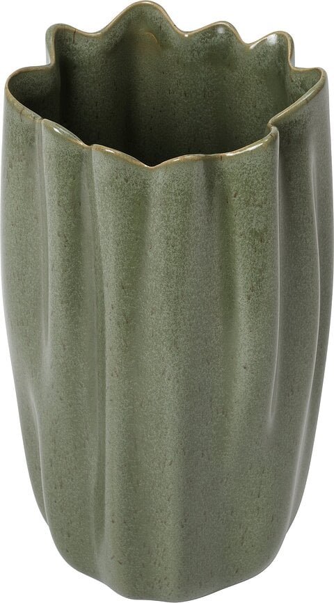 Jarrón Nium blanco roto