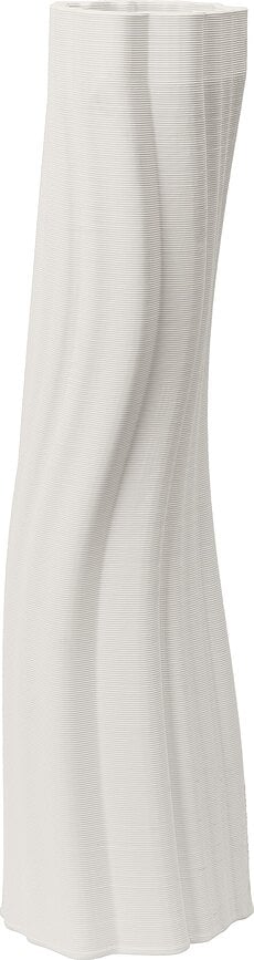 Jarrón Rylith 70 cm, blanco roto