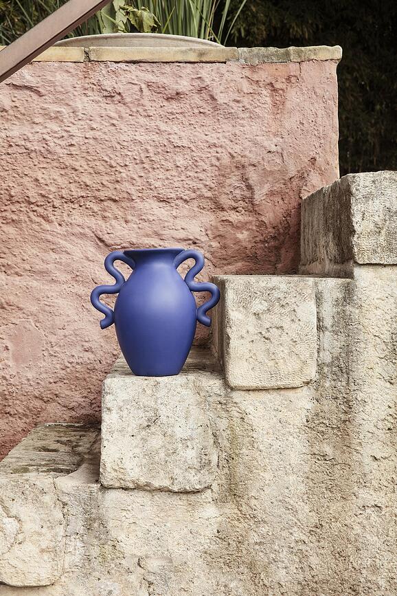 Jarrón Verso, 27 cm, azul