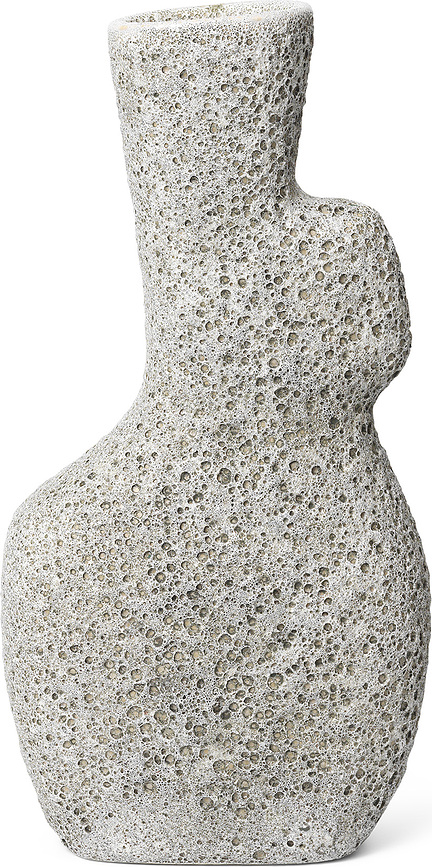 Jarrón Yara, 35,5 cm, gris claro