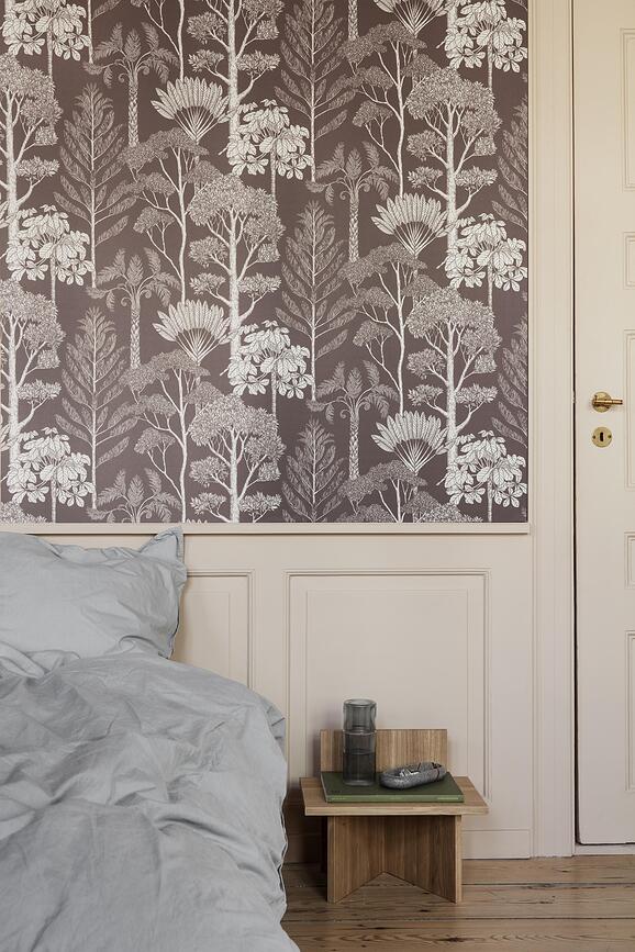 Katie Scott Trees Wallpaper cream