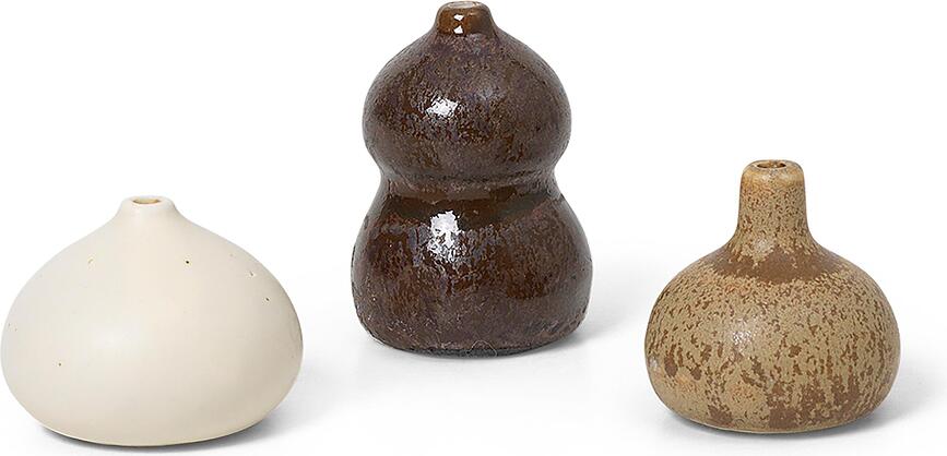 Komo Mini Vases, Lot de 3