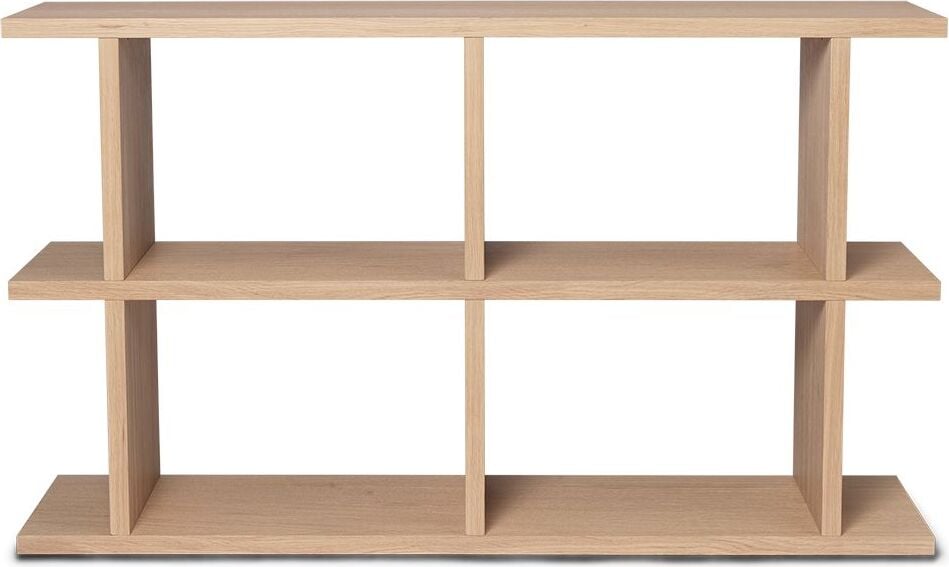 Kona Bücherregal 122,5 x 72 cm natürliche Eiche