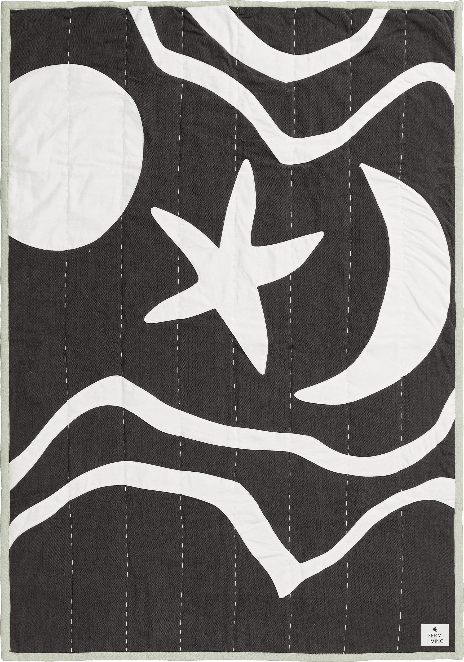 Kove Decke 120 x 80 cm dunkelgrau