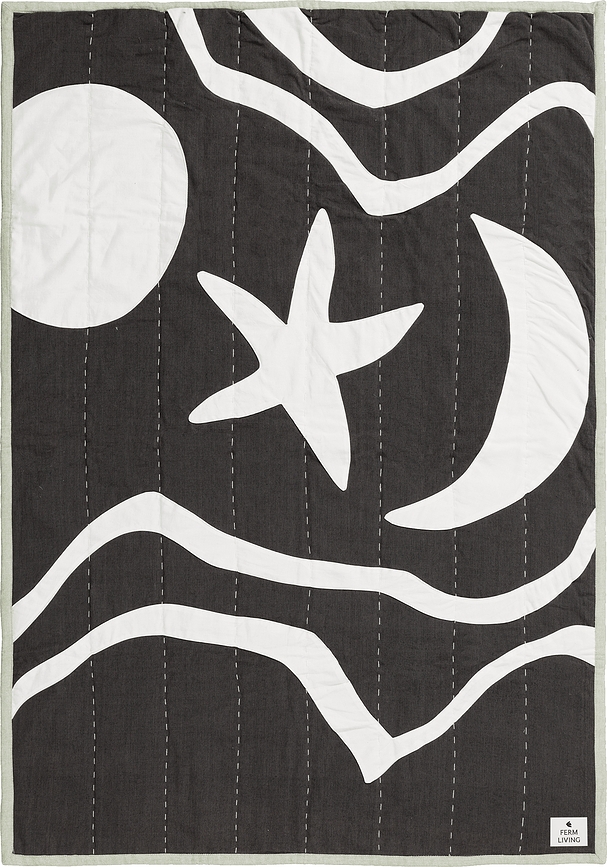 Kove Plaid, 120 x 80 cm, gris foncé