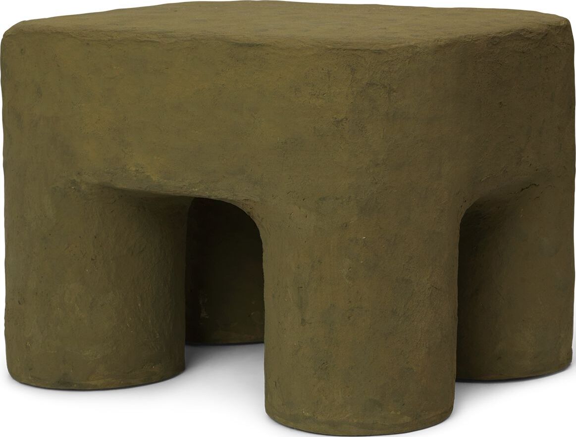 Ferm Living Krēsls-Taburete Podo khaki