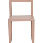 Krzesło Ferm Living Mały Architekt różowe