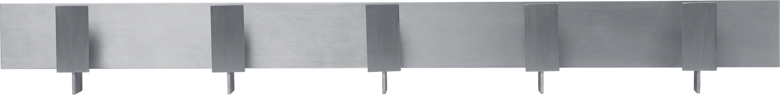 Lager Garderobenleiste 71 cm Aluminium