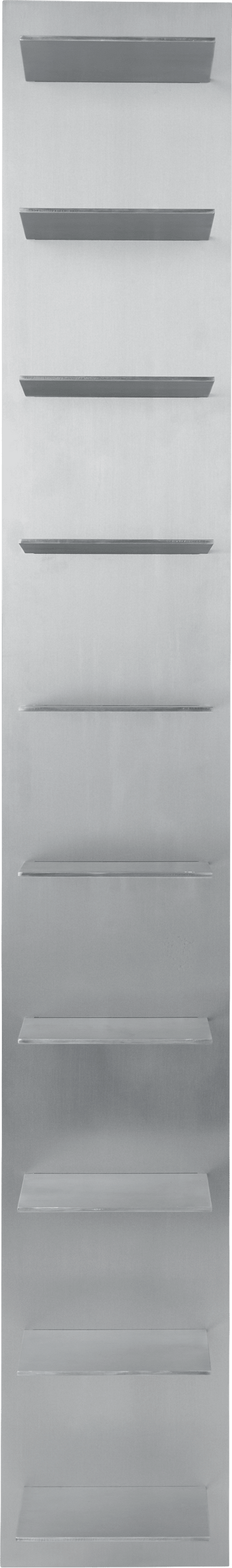 Lager Wandregal 170 cm, Aluminium