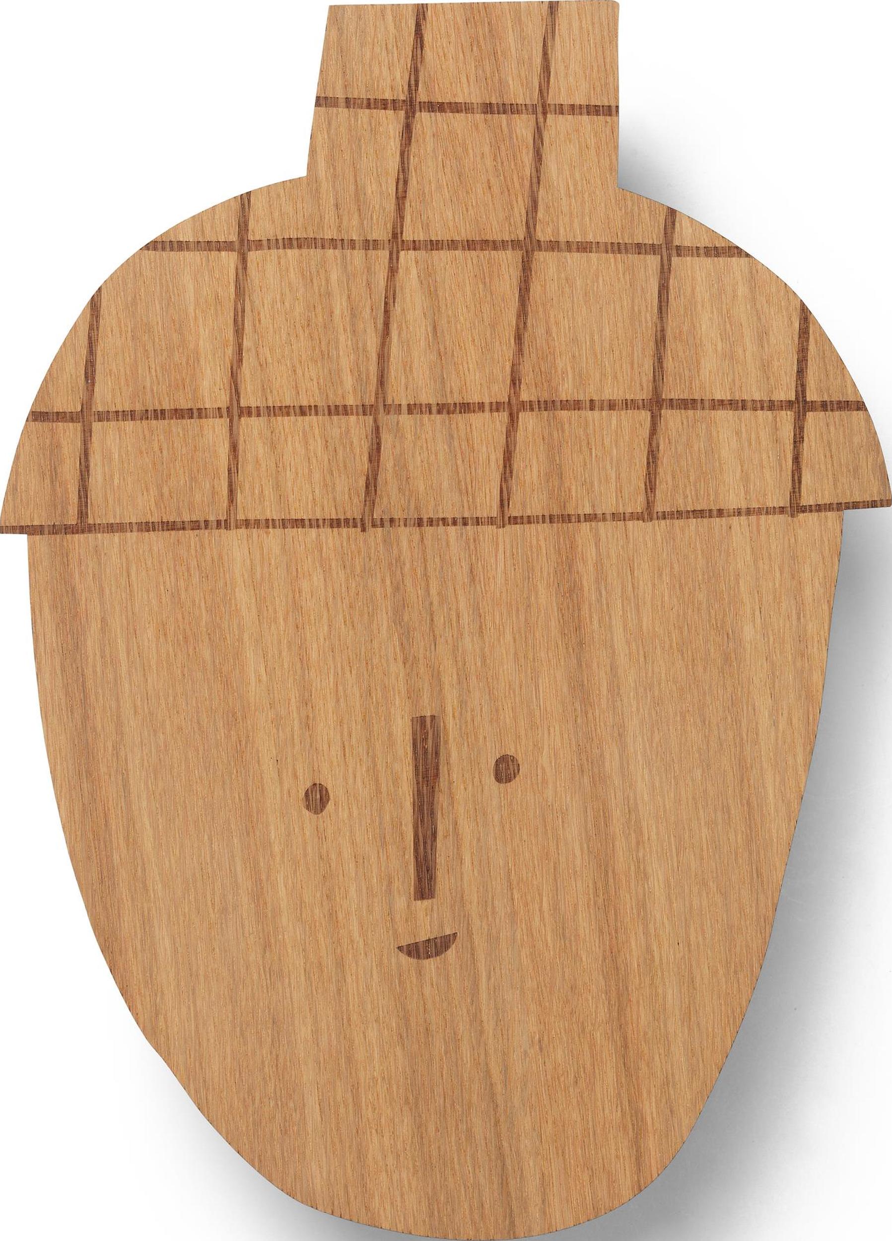 Lampa ścienna Ferm Living Kids żołądź z drewna dębowego