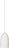 Lampa wisząca Speckle 11,6 cm biała