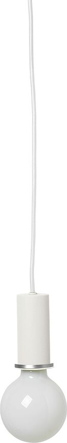 Lampada pensile Socket Pendant piccola bianca
