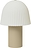Lámpara de Mesa inalámbrica Frill, 22 cm, blanco y beige