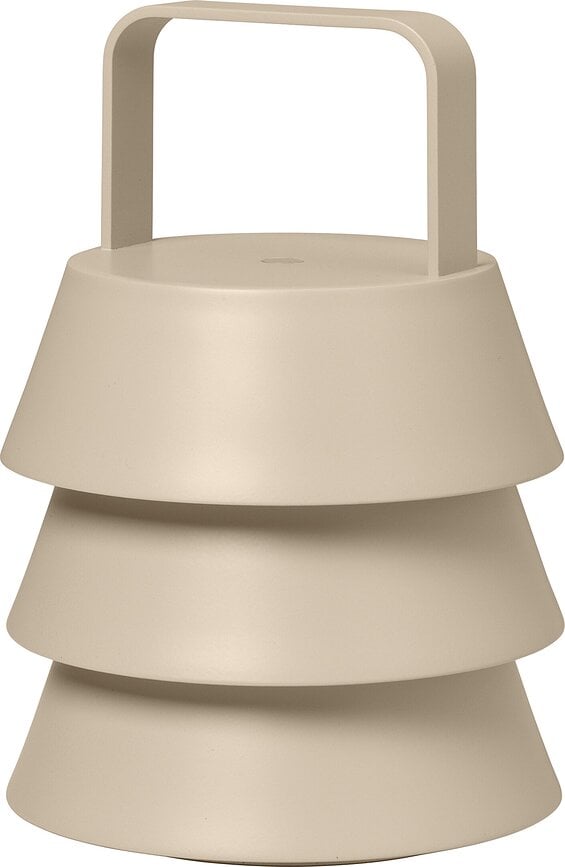 Lámpara de mesa inalámbrica Luver, beige