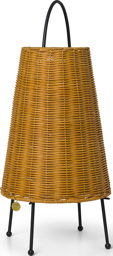 Lámpara de mesa trenzada Porti