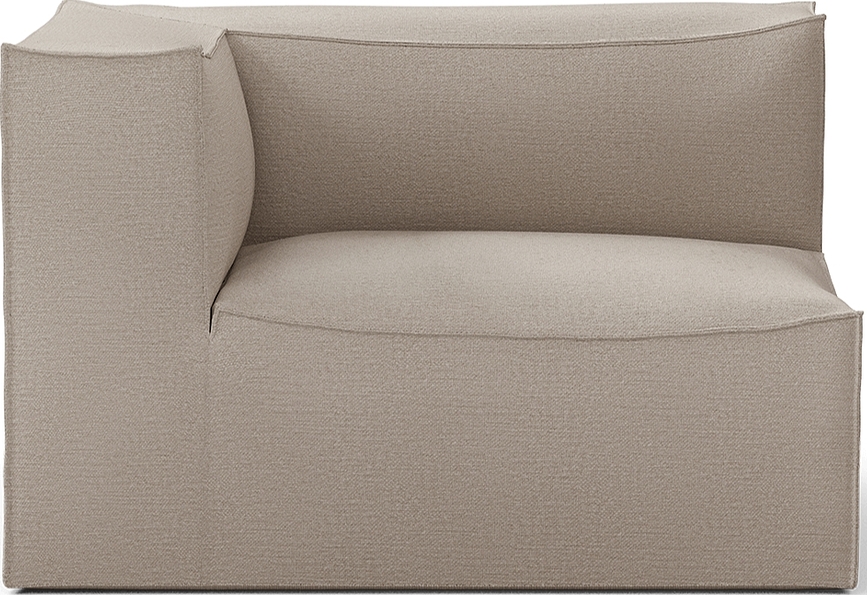 Ľavý rohový diel Catena Cotton Linen 120 cm béžový