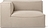 Ľavý rohový diel Catena Rich Linen 138 cm béžový