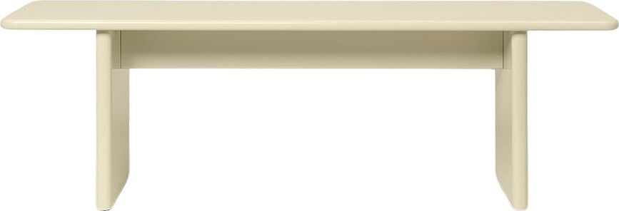 Ławka Rink 140 cm kremowa