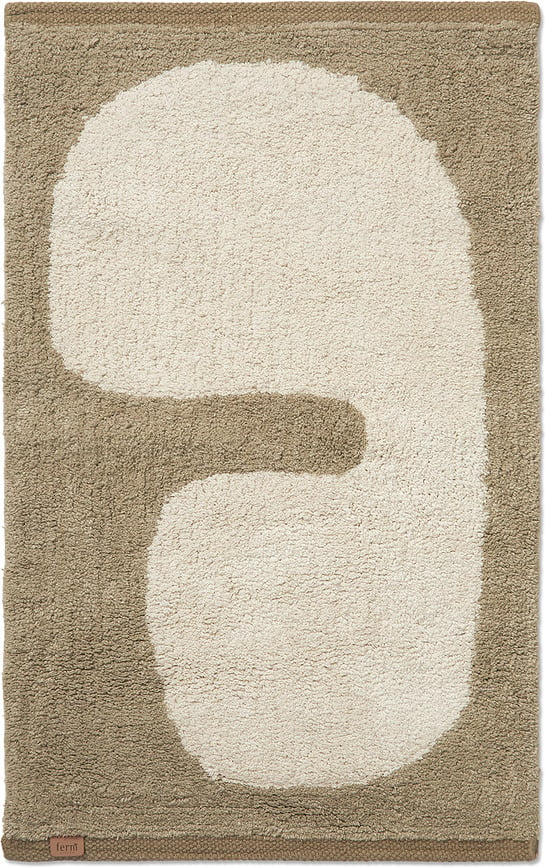 Lay Badezimmermatte 50 x 70 cm taupe