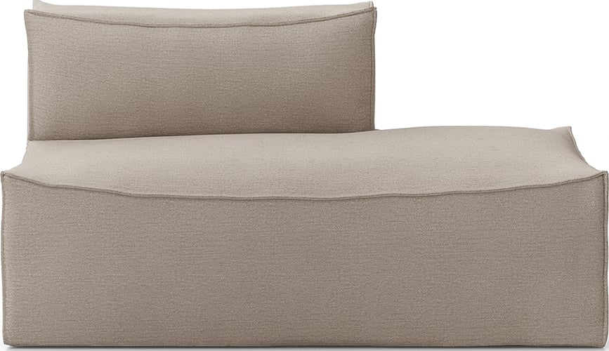 Lenoška levostranná Catena Cotton Linen 150 cm béžová