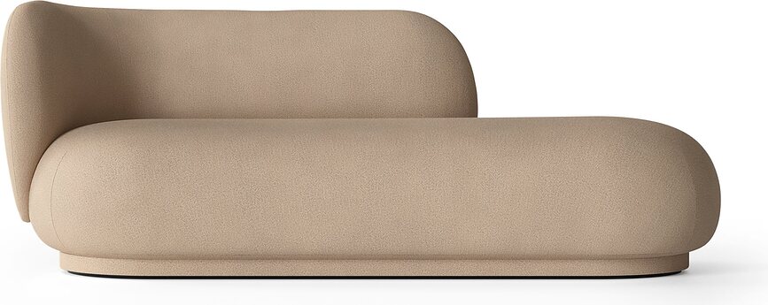 Lenoška levostranná Rico Brushed písková