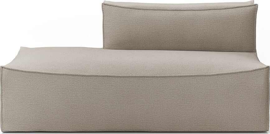 Lenoška pravostranná Catena Cotton Linen 170 cm béžová