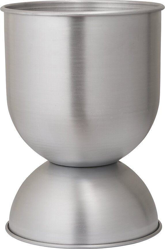 Macetero Hourglass de aluminio, S