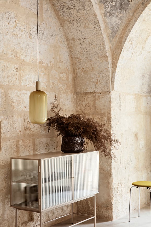 Macetero Tuck, beige