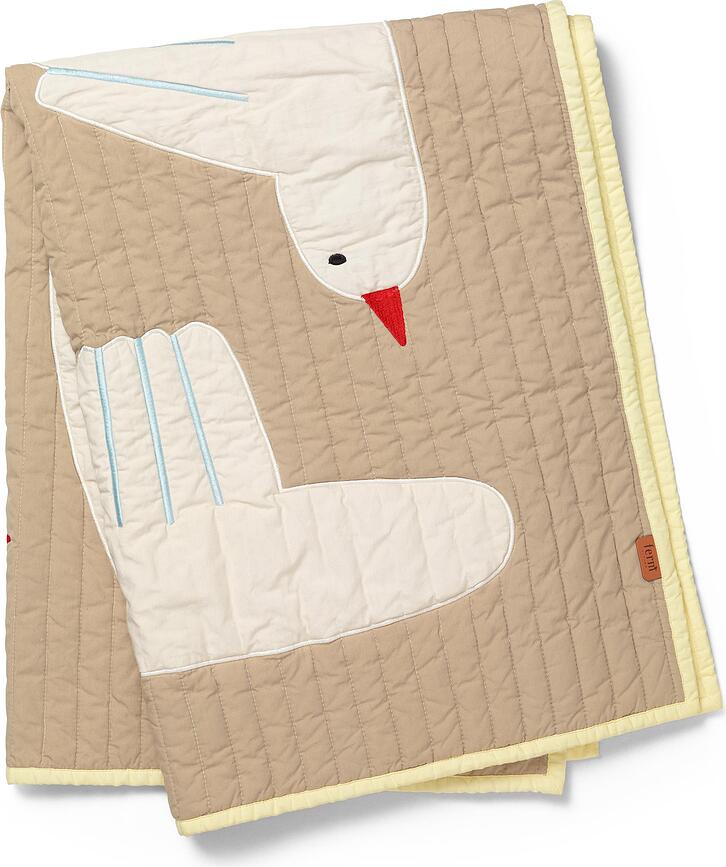 Manta infantil Bird, 80 x 110 cm