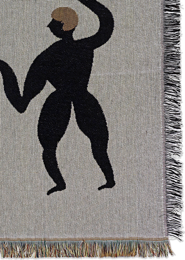 Manta Tapestry, 120 x 170 cm, gris