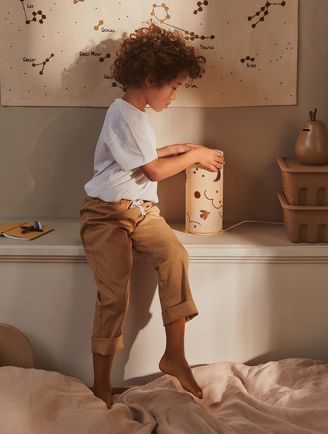 Mapa de pared Constellation, constelaciones, 70 x 100 cm, beige