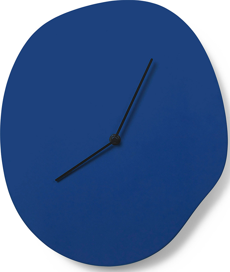 Melt Horloge murale, bleue