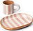 Milu Vaisselle Enfant, rose, Set 2 pièces