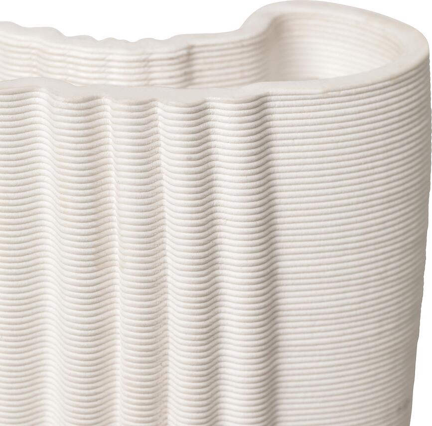Moire Vaza, 30 cm, kremen